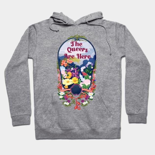 The Queers Are Here Hoodie by FabulouslyFeminist